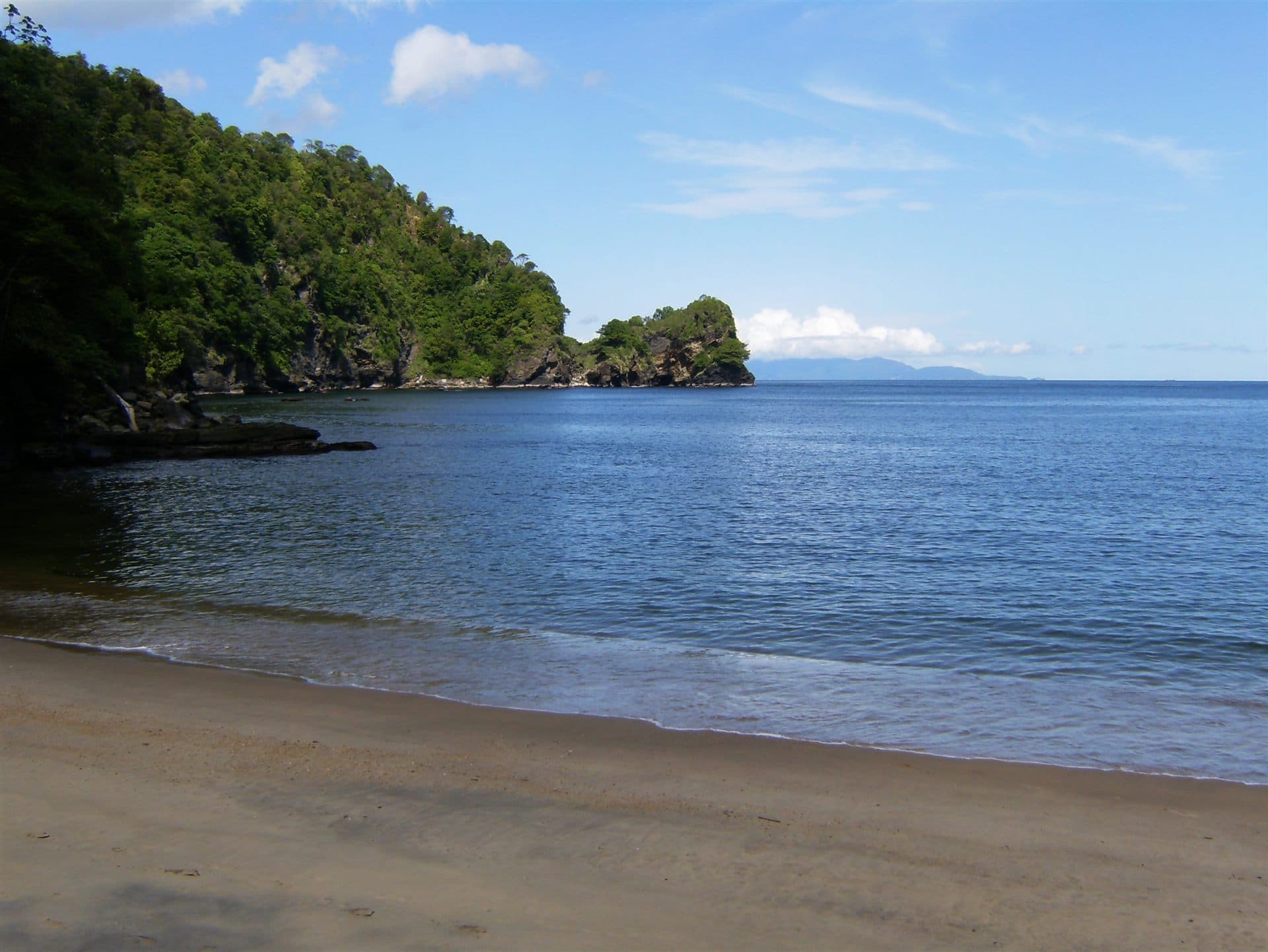 Macqueripe Bay, Chaguaramas, northwest Trinidad coast near Gulf of Paria