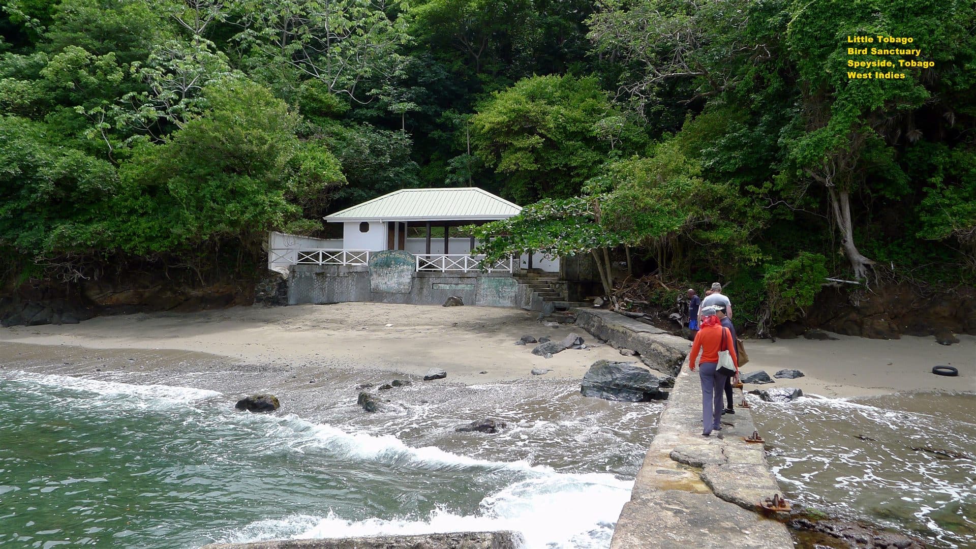 Little Tobago island seen from Speyside, Tobago